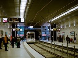 Metro railway station