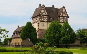 medieval castle in neunkirchen