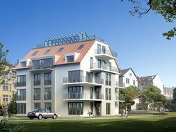 visualization of residential settlement
