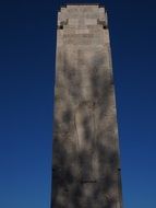 Stone War Memorial column