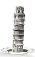 asymmetrical tower in Pisa as an illustration