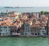 town on the canal in Venice