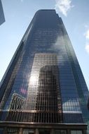 skyscraper in the center of los angeles