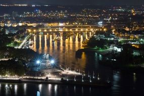 Monument Corner Koblenz