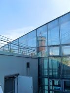 Glass windows on a Facade