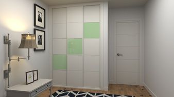 Wardrobe Sliding 3 Front Design