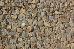 stone wall in italy
