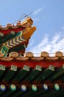 Beijing roofs in the forbidden city