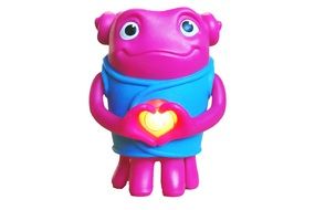 pink alien toy