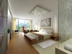 hotel room interior