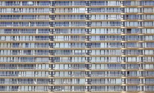 a building with many balconies