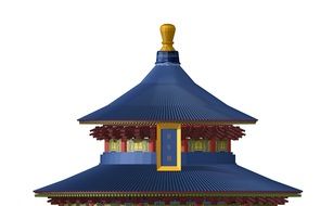 the top of temple