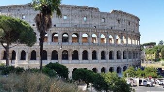 Ancient Coliseum in Rome