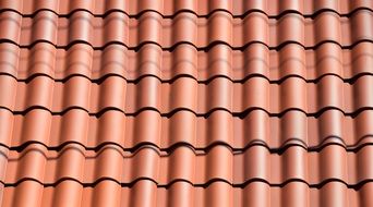 new fresh roof tiles