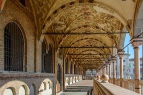 Historical palace, palazzo della ragione, padua