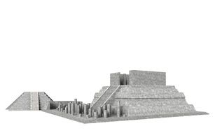 construction of stone pyramids