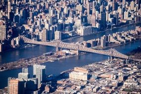 aerial photography of New York City