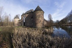 medieval knight's castle in Germany