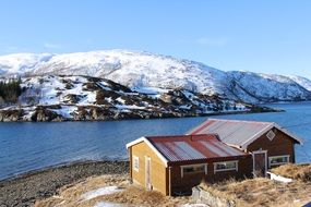 beautiful landscape of KvalÃ¸ysletta