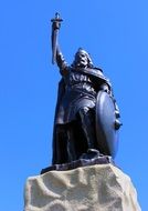 Statue Alfred King
