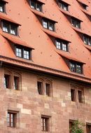 typical roof in Germany