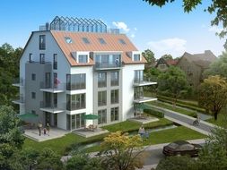 visualization of multi-family home