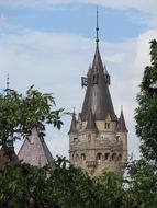 The Moszna Castle, poland