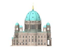 Berlin cathedral render