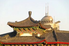 China roofs Forbidden City