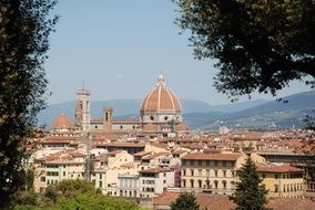 view of the city of florence
