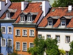 Colorful Townhouses