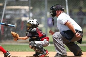 Baseball Players on a field