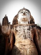 ancient Buddha sculpture Phuket Asia