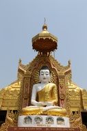 Buddha temple pagoda