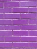 purple brick wall close up