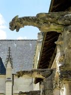 sculpture on the Cathedral of Saint Gatien