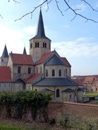 old monastery in lower saxony