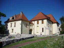 castle as a museum in the Polish city of Wieliczka