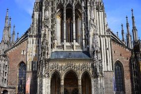 Front of Ulm cathedral