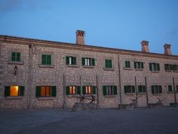 monastery facade