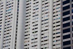 skyscraper balconies