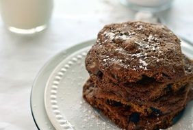 cookies on a plate