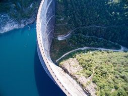 Aerial view of Reservoir