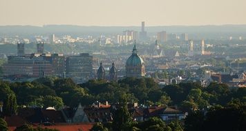 cityscape of Bavarian capital