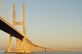 multi-span cable-stayed RioâAntirrio Bridge, Gulf of Corinth, greece