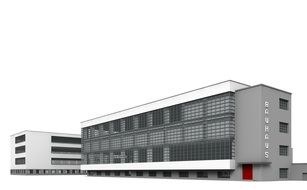 bauhaus dessau facade, Germany