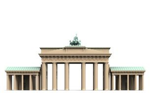 Brandenburg Goal Facade Berlin