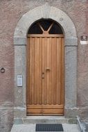 House Front Wooden Door