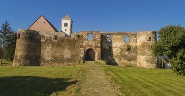 medieval historical structure in croatia