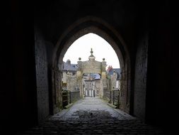 arch of the castle